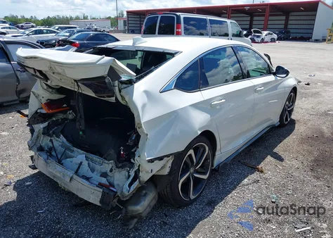 2020 Honda Accord Sport z USA, uszkodzony, nr VIN 1HGCV1F32LA034091